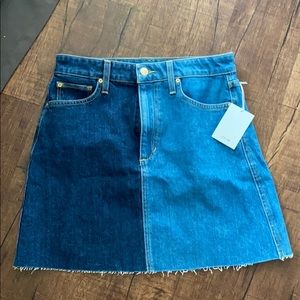 NWT Joe’s High Rise Bella Denim Skirt, Size 27